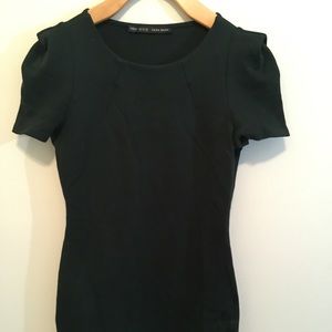 Dark Green Zara Body Con Dress